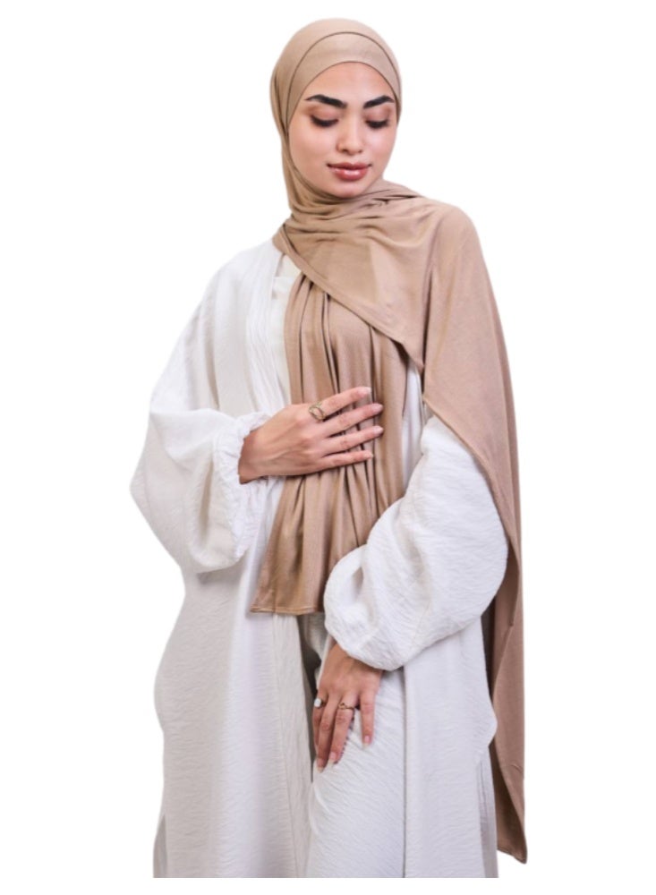 Luxury Cotton Gillette Scarf with Comfortable Tie Bandana - 2m Length, 60cm Width - Solid Colors, 100% Pure Cotton Gillette Seamless Material. - Image 3